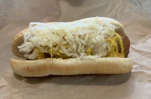 Brat   at Bosky's Vegan Grill in Springfield