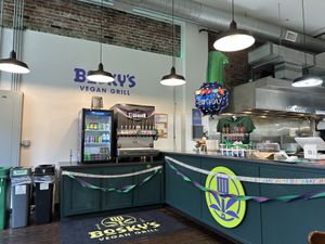 Inside   at Bosky's Vegan Grill in Springfield