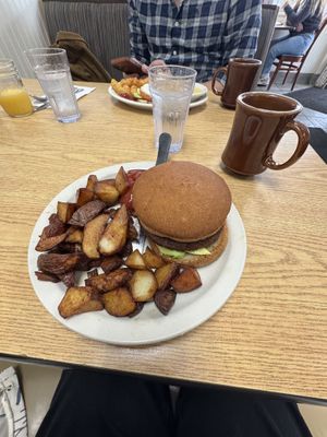   at The Country Corner Cafe in Saratoga Springs