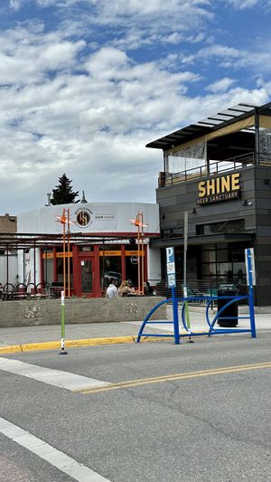 Storefronts   at Shine Beer Sanctuary in Bozeman
