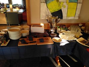 Breakfast at Sonnenberg Health Hotel in Schwellbrunn