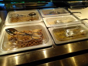 Breakfast at Sonnenberg Health Hotel in Schwellbrunn