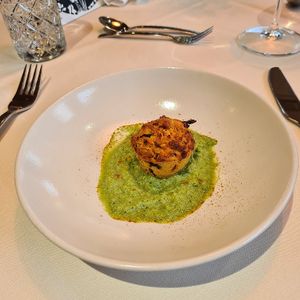 Pakora auf Minzspiegel at Sonnenberg Health Hotel in Schwellbrunn
