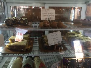 Dessert offerings at Tea Sutra Teahouse in Newcastle Upon Tyne