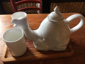 chai tea to share  at Tea Sutra Teahouse in Newcastle Upon Tyne