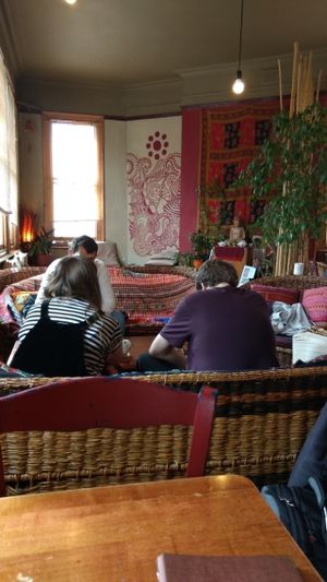 nice at Tea Sutra Teahouse in Newcastle Upon Tyne
