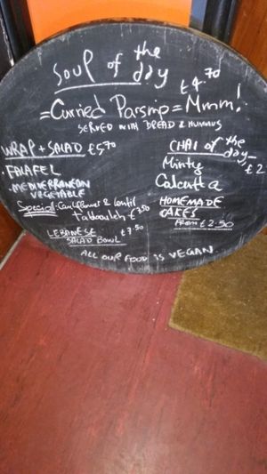 boom at Tea Sutra Teahouse in Newcastle Upon Tyne