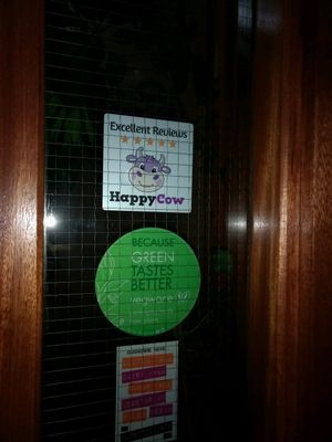 decal up eventually.  at Tea Sutra Teahouse in Newcastle Upon Tyne