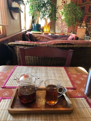 Tea at Tea Sutra Teahouse in Newcastle Upon Tyne
