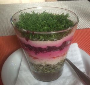 Beetroot Salad, Starter - Delicious  at Nebos in Kyiv
