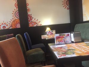 Dining area at Nebos in Kyiv