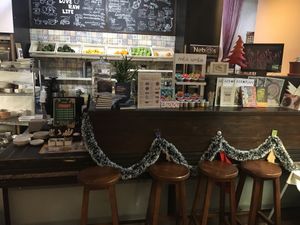 Counter at Nebos in Kyiv