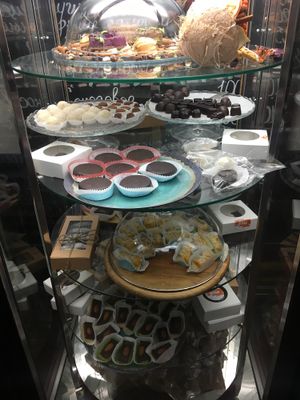 Desserts at Nebos in Kyiv