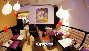 The second room of our restaurant at Nebos in Kyiv