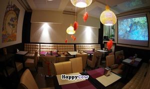 Romantic atmosphere at Nebos in Kyiv