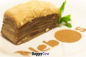 Cake Napoleon at Nebos in Kyiv