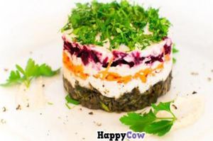 Al's Shuba Salad at Nebos in Kyiv