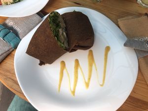 Burrito with cheese  at Nebos in Kyiv