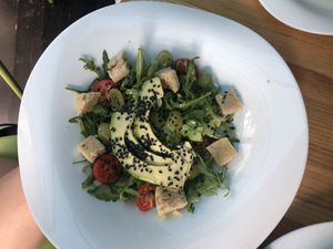 Salad  at Nebos in Kyiv