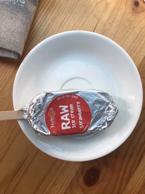 Ice cream  at Nebos in Kyiv