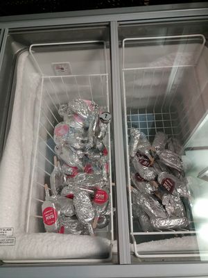 Raw ice cream at Nebos in Kyiv