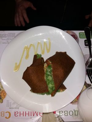 Burrito at Nebos in Kyiv