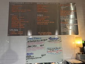 Menu  at Maciel's Plant-Based Butcher & Deli in Los Angeles
