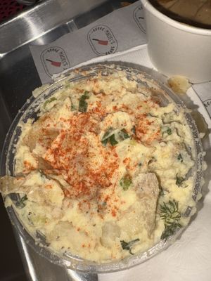 Potato Saladd  at Maciel's Plant-Based Butcher & Deli in Los Angeles