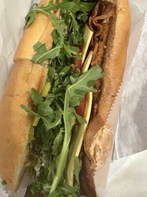 The Italian   at Maciel's Plant-Based Butcher & Deli in Los Angeles