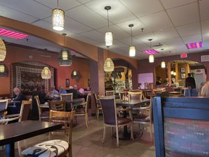 Dining  at Jambo Cafe in Santa Fe