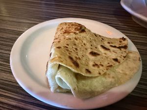 Roti 🫓   at Jambo Cafe in Santa Fe