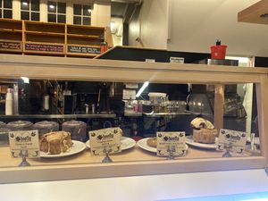 All Vegan Pastries ☺️  at Guilder Cafe at Powell's City of Books in Portland