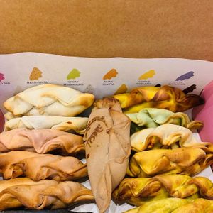 Empanadas box of twelve savory plus 1 sweet #Veganuary at Fons - Plant Based Cafe in Chicago