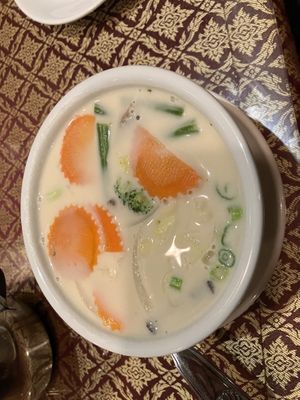 Tried 4 items between my friend & i and all were pretty good; also noticed they all seemed low sodium which I give them kool points for and very friendly staff. at Rama Thai in Egg Harbor