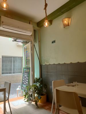Seating at Ingrediente Secreto in Badalona