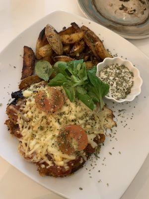 Milanesa de berenjena   at Ingrediente Secreto in Badalona