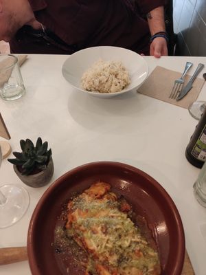 Lasagna & Risotto setas y parmesano at Ingrediente Secreto in Badalona