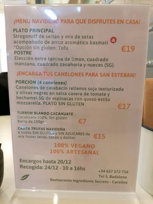  at Ingrediente Secreto in Badalona