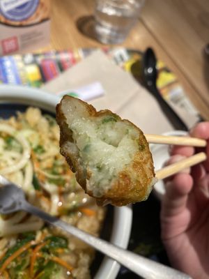 Vegoyaki vegetable ball  at Marugame Udon - The O2 in South East London