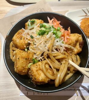 Teriyaki tofu noodles  at Marugame Udon - The O2 in South East London