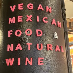 Vegan mexican food  at PIA in New York City