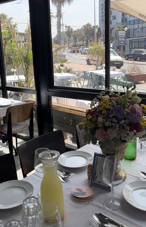 Inside looking out  at Alma - עלמא in Ashdod