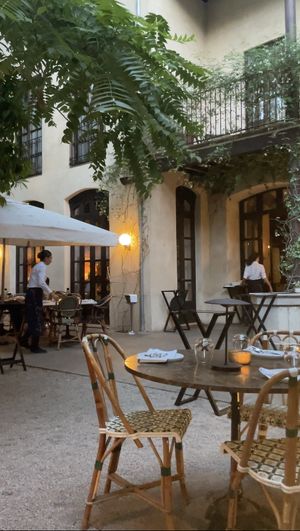 The garden  at Botànic in Mallorca