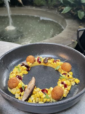 Corn  at Botànic in Mallorca