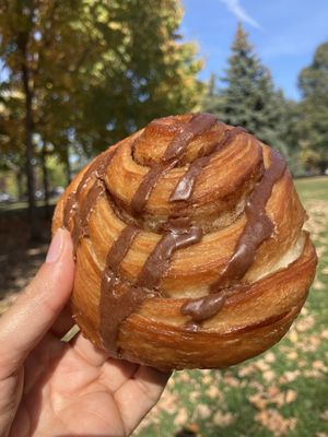 Brioche à la cannelle !!   at Boulangerie Jarry in Montreal