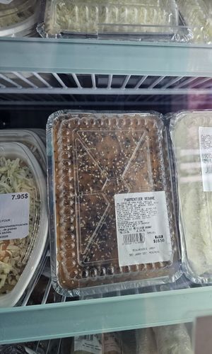 Parmentier vegan at Boulangerie Jarry in Montreal