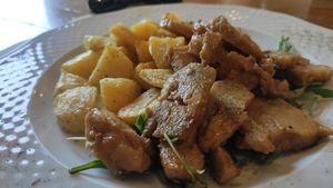 Seitan roast at L'Arc di San Marc in Tricesimo
