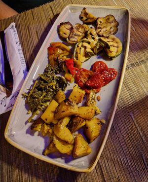 Piatto Vegano at Eskada in Gallipoli