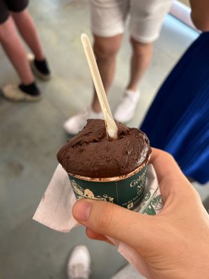   at Gelateria Dei Neri in Florence