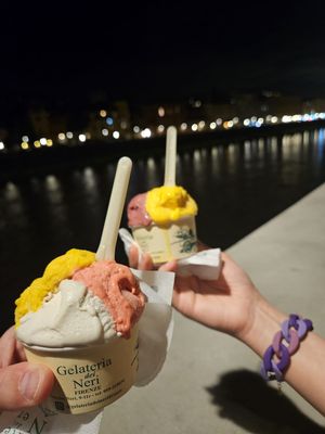  at Gelateria Dei Neri in Florence